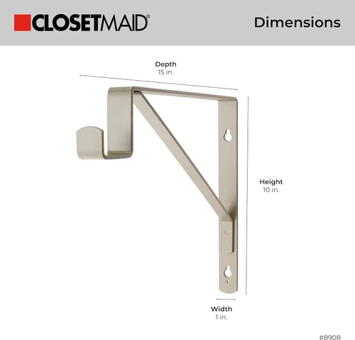 Vista 3 de Cubículo ClosetMaid SuiteSymphony de 25 x 6 pulgadas