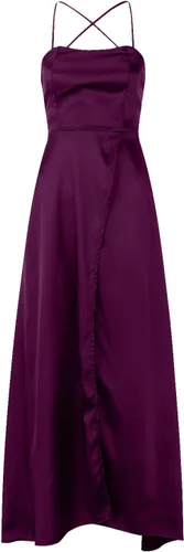 Vista 3 de Vestidos negros largos negros con lazo, vestido formal para mujer, vestido de mameluco blanco, vestido largo rojo con abertura, vestido de invitados