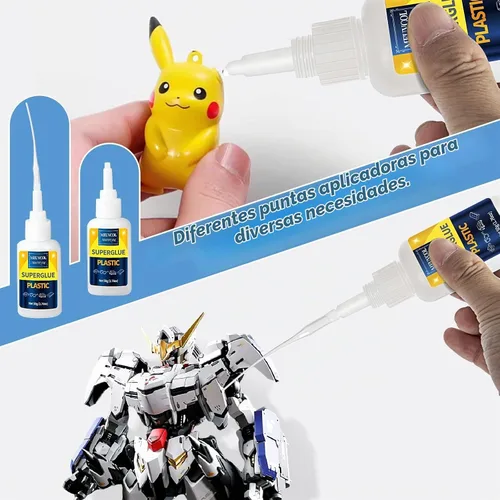 Vista 7 de Pegamento plástico 3.53 oz,Pegamento resistente para modelo,Miniaturas