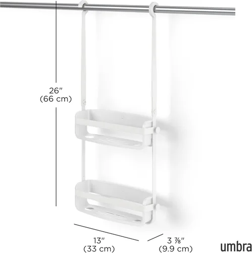 Vista 3 de Umbra Flex soporte para baño Blanco