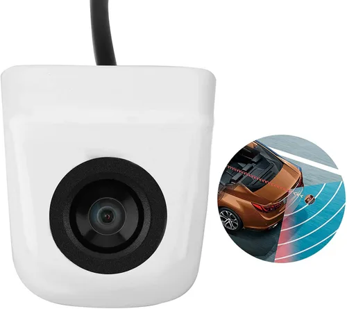 Vista 6 de Cámara de visión trasera CCD para automóvil, cámara de respaldo de vehículo de 12 V, cámara de respaldo impermeable para automóvil, cámara