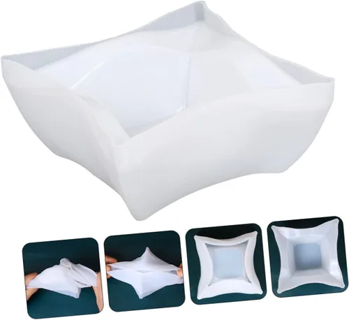 Vista 2 de TEHAUX Moldes de silicona para manualidades, moldes de silicona para decoración del hogar