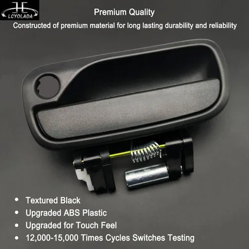 Vista 3 de 2 manijas exteriores de la puerta delantera izquierda para conductor y pasajero derecho para Toyota Tundra 2000-2003, para camioneta Tundra