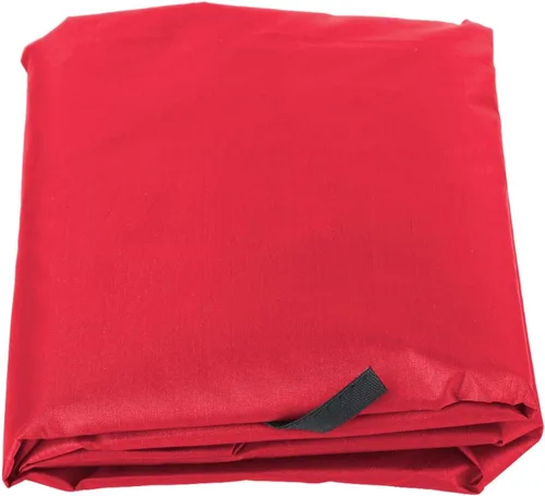 Vista 8 de Oumefar Funda de cojín para silla de columpio de 3 plazas para exteriores, funda de repuesto para patio, jardín (rojo)