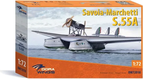 Vista 2 de 72018-1/72 Savoia-Marchetti S.55A Escala de plástico Kit