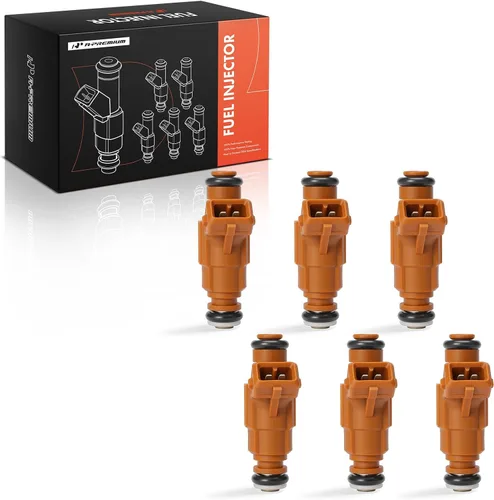Vista 10 de A-Premium Inyectores de combustible compatibles con Mercedes-Benz Para W203 C240 2003, C208 CLK320 2003-2005, W210 E320 2003, W163 ML350