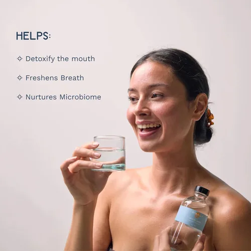 Vista 5 de Shwally Enjuague bucal y aceite para tirar: un verdadero enjuague bucal natural para dientes más blancos, aliento más fresco y encías más felices