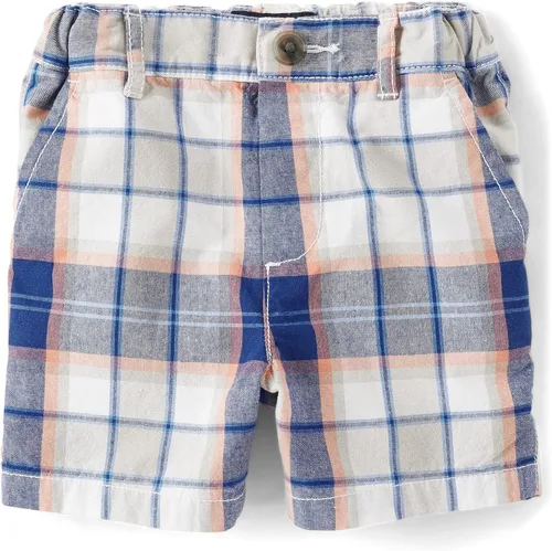 Vista 10 de The Children's Place - Pantalones cortos chinos para bebés niños Negro paquete de 3