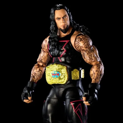 Vista 6 de Mattel WWE Elite Collection Greatest Hits - HPC50 - Figura de lucha articulada de 6 pulgadas - Personaje de Undertaker