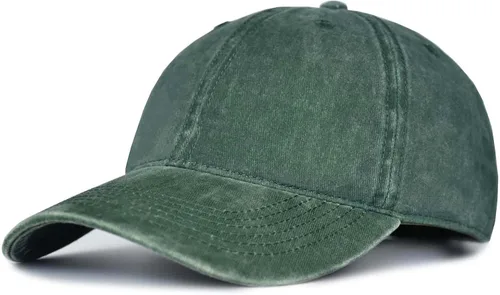 Vista 9 de TSSGBL - Gorras de béisbol ajustables de algodón lavado estilo vintage, sin estructura, de perfil bajo, desgastadas, gorra clásica para papá