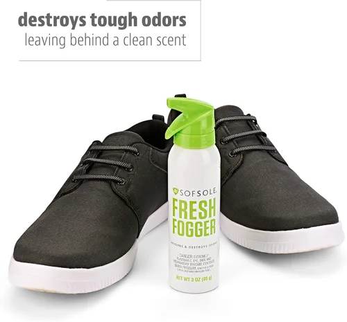 Vista 4 de Sof Sole Spray desodorante para zapatos, bolsa de gimnasio y casillero fresco