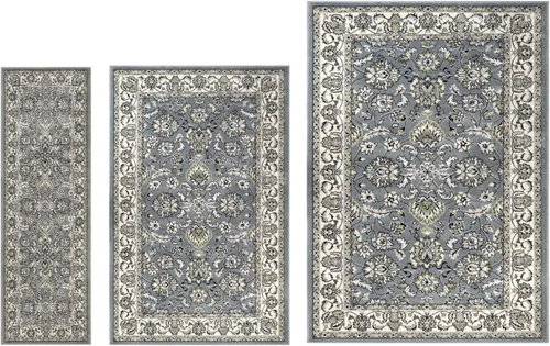 Vista 32 de Superior - Tapete elegante - Colección Lille., Polipropileno, Marrón