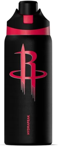Vista 27 de Hydrapeak Botella de agua aislada de 32 onzas con licencia oficial de la NBA Atlanta Hawks Oasis con tapa y asa con botón de presión, botella