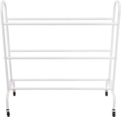 Vista 2 de BSN Carrito de bolas Base ancha