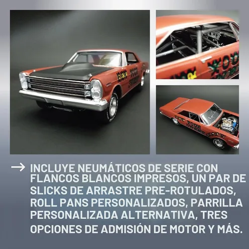 Vista 3 de AMT 1966 Ford Galaxie Sweet Bippy - Kit de modelo a escala 1:25