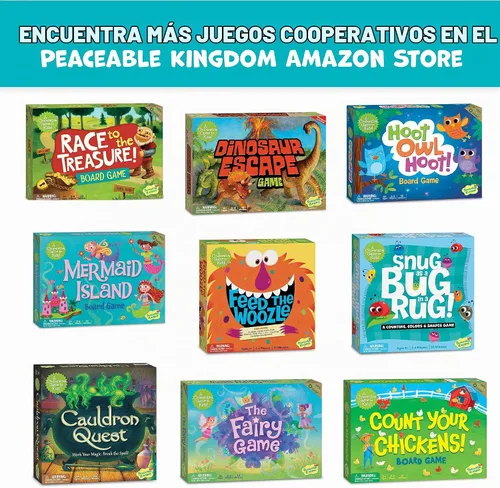 Vista 9 de Juego de hadas premio de juego cooperativo de lógica de Peaceable Kingdom y suerte para niños Enchanting matching game—collect fairy cards and
