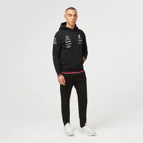 Vista 6 de Mercedes AMG Petronas Formula One Team - Producto oficial de Fórmula 1 - Sudadera con capucha del equipo 2022 - Negro - S