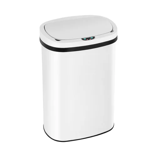 Vista 13 de Basurero automático de cocina de 13 galones con tapa, diseño sin contacto y silencioso con control de olores, para cocina dormitorio oficina