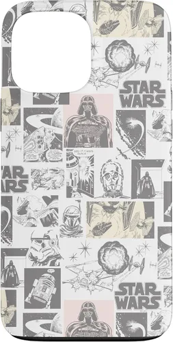 Vista 24 de Star Wars Carcasa de paneles cómicos para iPhone 17