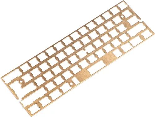 Vista 11 de YMDK Placa de aluminio anodizado universal de posicionamiento placa placa soporte ISO ANSI para GH60 PCB 60% teclado DIY