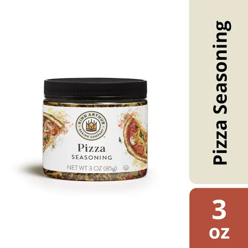 Vista 7 de King Arthur Flour Condimento para Pizza Hecho en Estados Unidos, Certificado Kosher, 3 Onzas