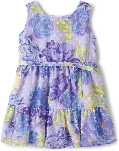 Vista 2 de The Children's Place Kids' Coordinating Family Outfits, Mommy & Me, Dad & Son, Baby, Purple Party Collection
