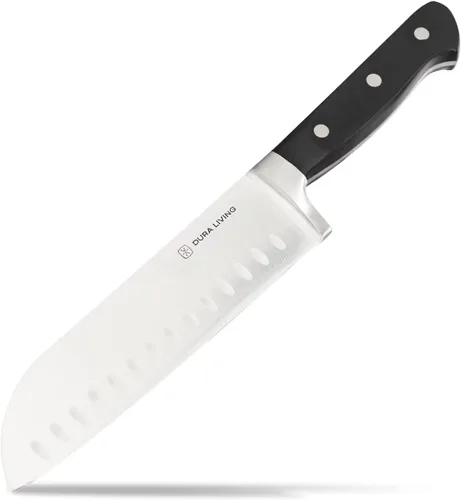 Vista 18 de DURA LIVING Juego de 2 cuchillos de cocina de alta calidad, cuchillo utilitario ultraafilado de 5 pulgadas y cuchillo de pelar de 3.5 pulgadas