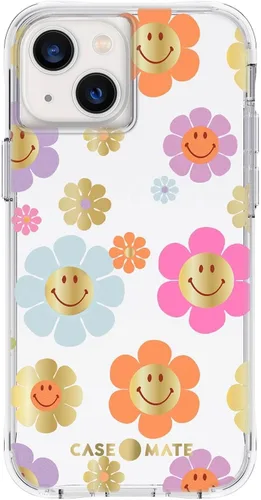 Vista 4 de Case-Mate - Funda de la colección Tough Prints para iPhone 13 Mini, delgada, protección contra caídas desde 10 pies de 5.4 pulgadas, diseño de Cloud