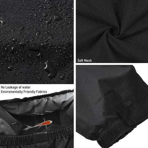 Vista 4 de WENTTUO Chaqueta impermeable para hombre, chaqueta de lluvia para hombre, traje de pantalones, abrigos de lluvia para hombres, equipo de lluvia