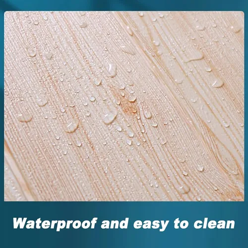 Vista 3 de Papel tapiz autoadhesivo de grano de madera, paneles de pared de espuma autoadhesivos, para dormitorio, sala de estar, revestimiento de pared