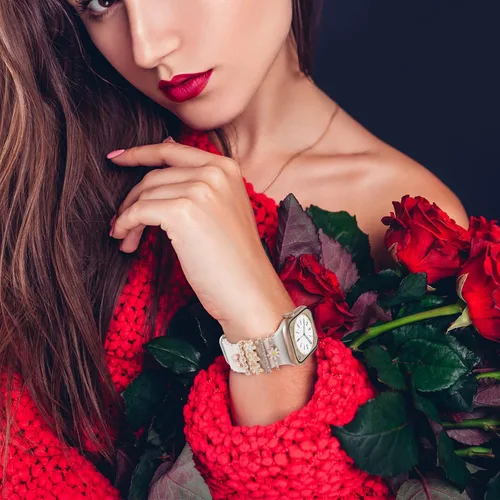Vista 7 de Anillos decorativos compatibles con Apple Watch de 1.496 pulgadas, 1.575 pulgadas, 1.614 pulgadas, 1.654 pulgadas, 1.732 pulgadas, 1.772 pulgadas
