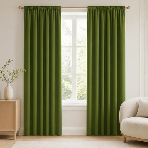 Vista 27 de Deconovo Cortinas opacas, aislamiento térmico, dobladillo para barra, reducción de ruido, certificado Oeko-TEX, cortinas de oscurecimiento