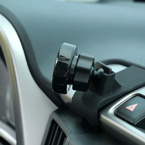 Vista 2 de BEERTE Soporte de teléfono para Toyota RAV4 2013-2018, ventilación de aire ajustable, soporte de teléfono celular para tablero de automóvil, soporte