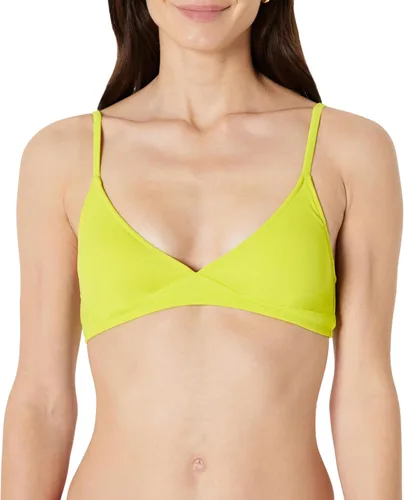 Vista 13 de Amazon Essentials Traje de baño triangular para mujer con tirantes ajustables Rojo ladrillo.
