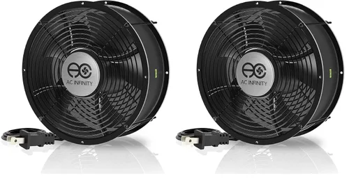 Vista 10 de AC Infinity AXIAL 8025, ventilador para magdalenas, 120 V CA 3.150 in x 0.984 in de alta velocidad, certificado UL para proyectos de escape