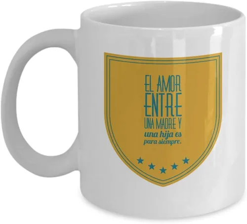Vista 4 de Regalo para mamá vaso, taza de café divertidas, tazas personalizadas, taza de café inspiradoras, taza con mensajes positivos., 11onza