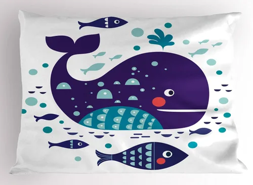 Vista 14 de Ambesonne Funda de almohada con frase en escala de grises, composición de flechas y puntos, inscripción inspiradora Be Brave, funda de almohada Gris