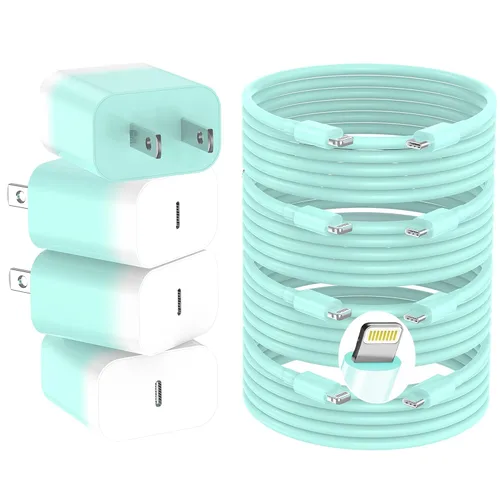 Vista 11 de Cargador para iPhone 17 Pro Max, 40 W USB C de carga rápida, paquete de 2