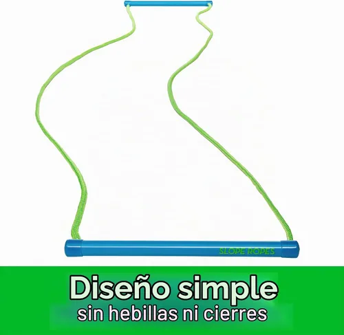 Vista 7 de El conector original para puntas de esquí para niños Azul/Verde - Paquete combinado