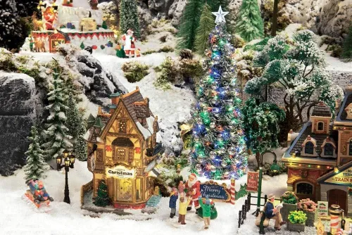 Vista 2 de Lemax Es Santa!, Set de 3#52318