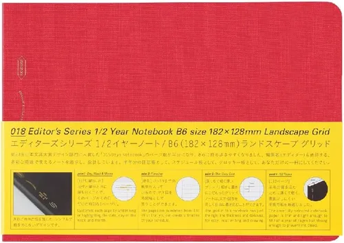 Vista 13 de Nitoms SS0066 STALOGY Nota 1/2 Ear Note B6 Cuadrada Horizontal Paisaje Negro