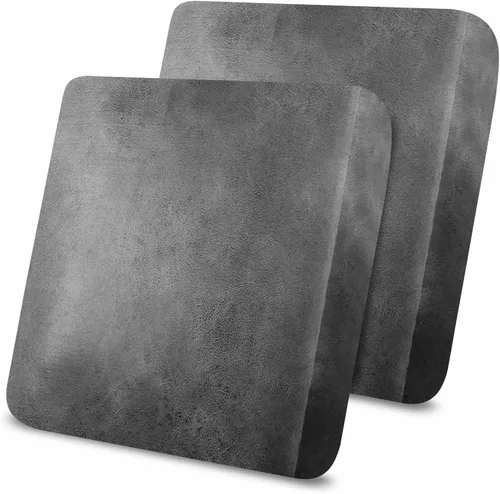 Vista 37 de Fundas de cojín tipo cuero para sofá, juego de fundas protectoras de muebles para sillón seccional, sofá biplaza de tela de elastano elástica