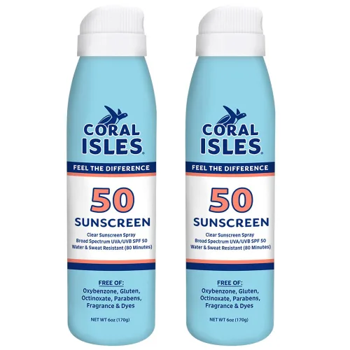 Vista 9 de Coral Isles SPF 30 - Spray Reef de amplio espectro, 6 onzas líquidas, paquete de 2