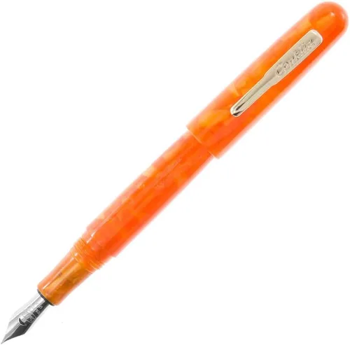 Vista 32 de Pluma estilográfica Conklin All American en negro – Punta ancha, diseño audaz y calidad premium – Regalo ideal para profesionales y entusiastas