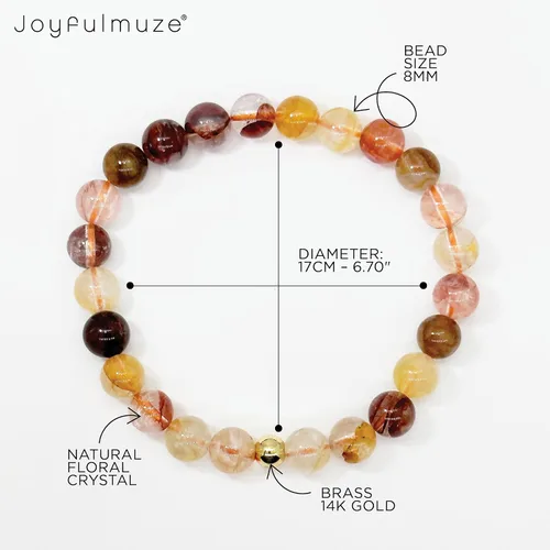 Vista 43 de Premium Handmade Crystal Healing, Gemstone Beaded Gift For Men Women