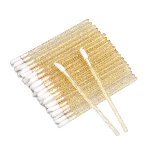 Vista 17 de G2PLUS 100 aplicadores de brillo de labios, cepillos de labios desechables, aplicadores de brillo de labios, aplicadores de brillo de labios