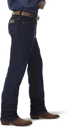 Vista 2 de Wrangler mens Cowboy Cut Stretch Slim Fit Boot Cut Jean