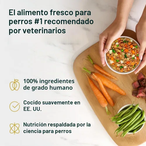 Vista 4 de JustFoodForDogs Pantry Fresh - Alimento húmedo para perros, comida completa o comida para perros, receta de comida para perros de grado humano