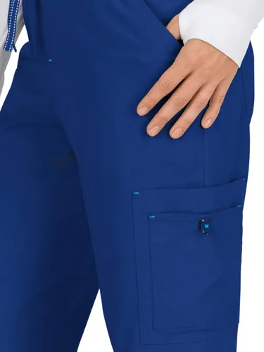 Vista 3 de KOI Basics - pantalón médico de cintura baja y cómodo para mujer