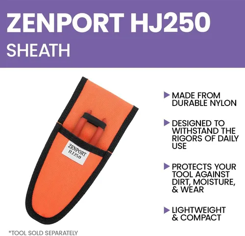 Vista 4 de Zenport HJ250 Pruner - Clip para cinturón, color rojo